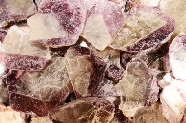 BICOLOR LEPIDOLITE Muscovite Book Mica 3 1/2" 2-4 Oz Rough Rock Mineral Specimen Raw Heart Chakra Crystal Reiki Stone - Image 2