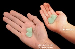 PREHNITE Crystal 1" 2 Pieces Top Grade Tumbled Polished Heart Chakra Crystal Rock Mineral Specimen Reiki Stone
