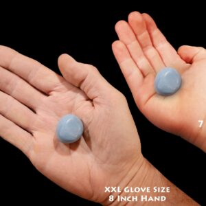 ANGELITE 1 1/4" Top Grade Tumbled Polished Anhydrite Rock Mineral Metaphysical Throat Chakra Crystal Stone Natural Specimen