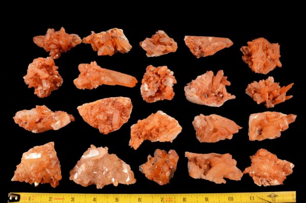TANGERINE QUARTZ Crystal Cluster 2 1/2" 2-3 Oz Raw Rock Mineral Crown Chakra Metaphysical Crystal Stone Natural Specimen Reiki - Image 4