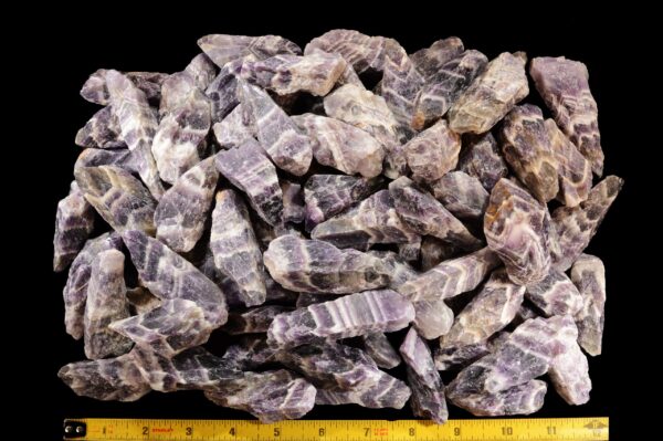 CHEVRON DREAM AMETHYST 2" 2-3 Oz Top Grade Rough Rock Mineral Raw Third Eye Chakra Crystal Natural Specimen Reiki - Image 3