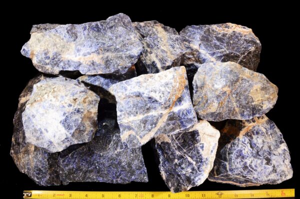 BLUE SODALITE 5" 2 Lb to 3 Lb Lapidary Rough Extra Large Rock Mineral Throat Chakra Crystal Stone Raw Natural Specimen Reiki - Image 2