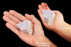 YTTRIUM FLUORITE 3" 4-7 Oz Large Natural Rock Mineral Rough Heart Chakra Crystal Stone Natural Raw Specimen Reiki