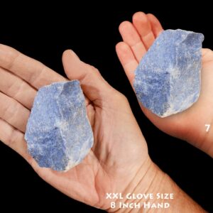 DUMORTIERITE 3 1/2" 8-12 Oz Rough Rock Mineral Specimen Lapidary Third Eye Chakra Crystal Natural Reiki Stone