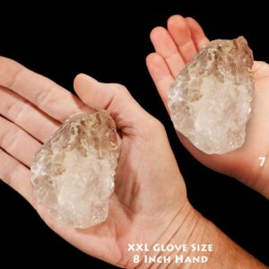 NATURAL Untreated SMOKY QUARTZ 3 1/2" 8-12 Ozs Raw Rock Mineral Rough Root Chakra Crystal Reiki Stone Specimen