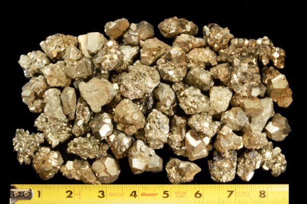 PYRITE Crystal 1 1/2" 2-4 Oz Peru Raw Rock Mineral Third Eye Chakra Crystal Stone Natural Specimen Reiki Stone - Image 3