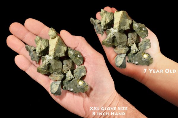 GREEN OPAL 1" 6 Ounce Bag Raw Rock Mineral Heart Chakra Crystal Stone Natural Specimen Reiki