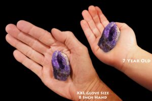 OCO AGATE GEODE Purple 2" Polished Rock Mineral Crown Chakra Crystal Stone Natural Raw Mineral Specimen Reiki