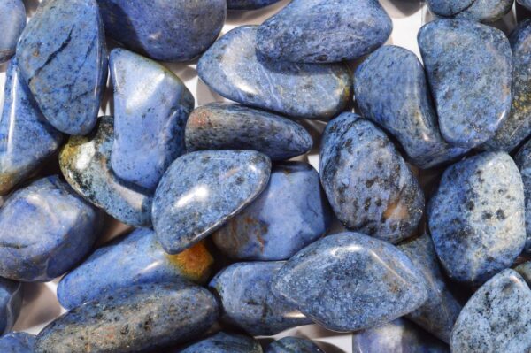 DUMORTIERITE 1" Tumbled Polished Rock Mineral Specimen Third Eye Chakra Crystal Natural Reiki Stone - Image 2