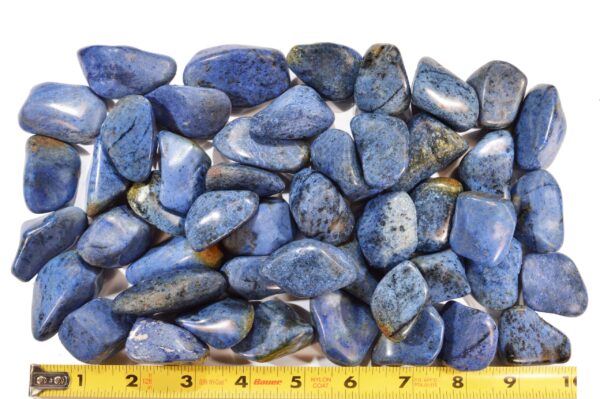 DUMORTIERITE 1" Tumbled Polished Rock Mineral Specimen Third Eye Chakra Crystal Natural Reiki Stone - Image 3