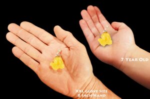 YELLOW BRUCITE Pendant 1 1/4" .925 Sterling Top Grade Botryoidal Pakistan Raw Rock Mineral Solar Plexus Chakra Crystal Natural