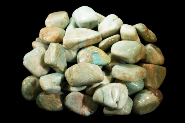 AMAZONITE Crystal 2 1/2" Polished Tumbled Rock Mineral All Chakras Crystal Stone Natural Mineral Specimen Reiki Stone - Image 2
