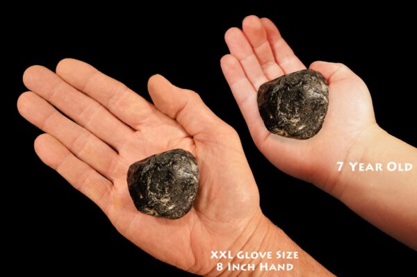 RARE APACHE TEAR 2" Rough Rock Mineral Raw Root Chakra Crystal Raw Natural Specimen Reiki Stone
