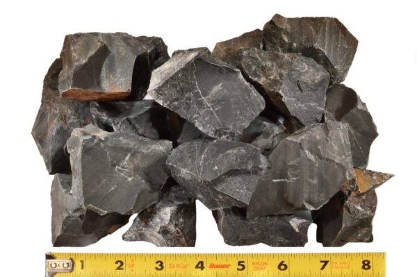 BLACK ONYX 3" 4-7 Oz Extra Large Raw Rock Mineral Root Chakra Crystal Natural Rough Stone - Image 3