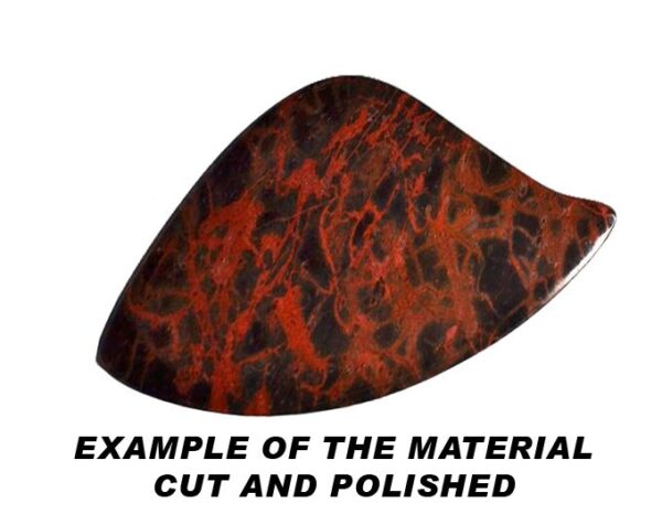 SPIDERMAN JASPER 3 1/2" 8-12 Oz Lapidary Cabbing Rough Rock Mineral Specimen Raw Root Chakra Crystal Stone Natural Reiki - Image 4