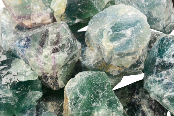RAINBOW FLUORITE Crystal 2" 2-4 Oz Raw Rock Mineral Heart Chakra Crystal Stone Natural Mineral Specimen Reiki - Image 2
