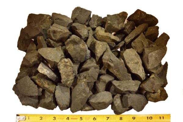 SHUNGITE 2" 2-4 Oz 2 Pieces Rough Rock Mineral Specimen Raw Root Chakra Crystal Metaphysical Reiki Stone - Image 3