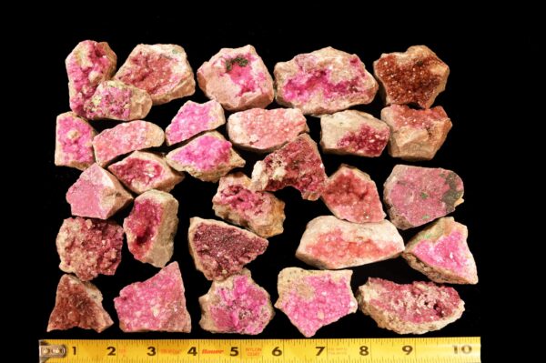 COBALTOAN CALCITE Cluster 1 3/4" 2- 4 Oz Rock Mineral Heart Chakra Crystal Stone Raw Natural Specimen Reiki - Image 2