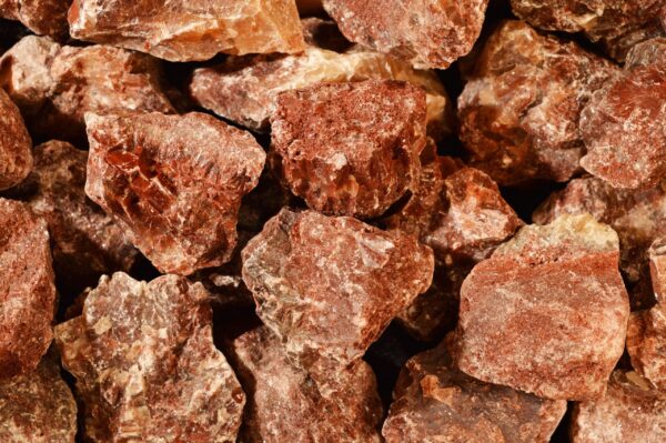 DARK RED CALCITE 3" 4-7 Oz No Acid Wash Natural Raw Rock Mineral Root Chakra Crystal Stone Specimen Reiki - Image 2