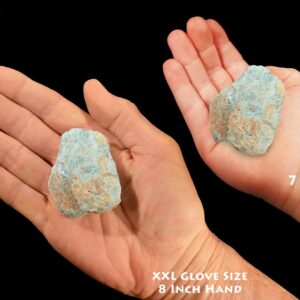 BLUE APATITE 2 3/4" 4-7 Oz Raw Rock Mineral Throat Chakra Crystal Stone Natural Specimen