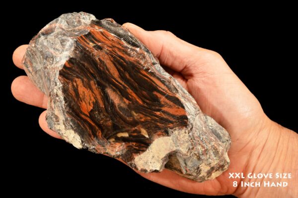 MAHOGANY GOLD SHEEN Obsidian 6" 2 1/2 Lb Top Grade Lapidary Cabbing Rough Raw Rock Mineral Sacral Chakra Crystal Stone - Image 2
