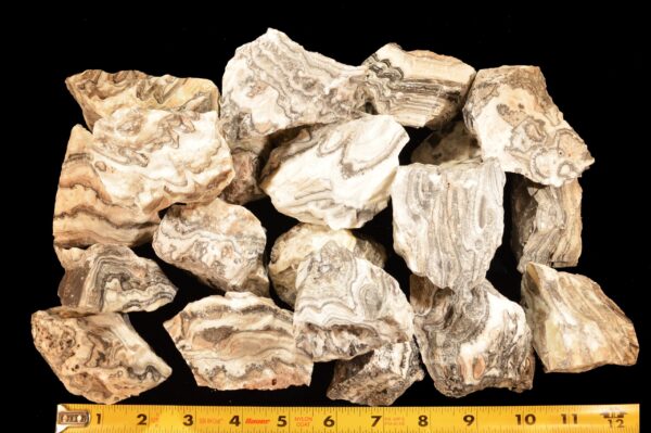 ZEBRA ONYX 2" 2-3 Oz Rough Extra Large Rough Rock Mineral Specimen Raw Root Chakra Crystal Genuine Natural Stone Reiki - Image 3