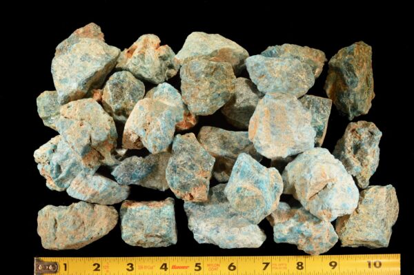 BLUE APATITE 2 3/4" 4-7 Oz Raw Rock Mineral Throat Chakra Crystal Stone Natural Specimen - Image 4