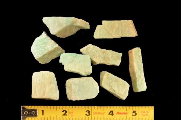 AMAZONITE 1 1/2" 6 Oz Bag Crystal Raw Rock Mineral All Chakras Crystal Stone Natural Specimen Reiki - Image 4