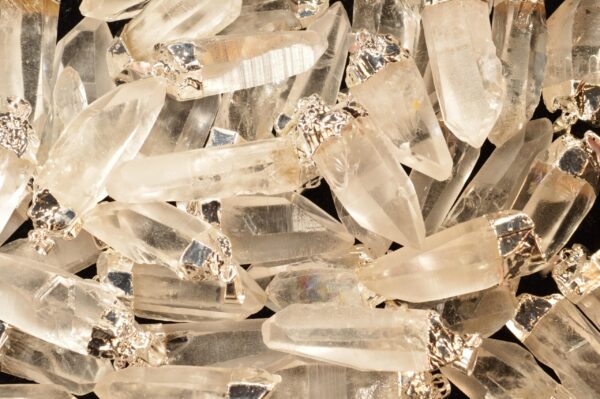 CLEAR QUARTZ Crystal Necklace Pendant 1 1/4" Raw Rock Mineral All Chakra Crystal Stone Natural Specimen Reiki - Image 2