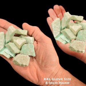 AMAZONITE 1 1/2" 6 Oz Bag Crystal Raw Rock Mineral All Chakras Crystal Stone Natural Specimen Reiki