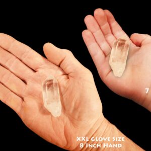 CLEAR QUARTZ CRYSTAL Points 2" 1-2 Oz A Grade Brazil Raw Rock Mineral Specimen Natural All Chakra Stone
