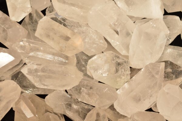 CLEAR QUARTZ CRYSTAL Points 2" 1-2 Oz A Grade Brazil Raw Rock Mineral Specimen Natural All Chakra Stone - Image 2