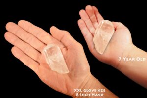 CLEAR QUARTZ CRYSTAL Points 2 1/2" 2-4 Oz A Grade Brazil Raw Rock Mineral Specimen Natural All Chakra Stone