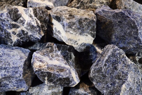 BLUE SODALITE 3" 8-12 Oz Raw Rock Mineral Throat Chakra Crystal Stone Rough Natural Specimen Reiki - Image 2