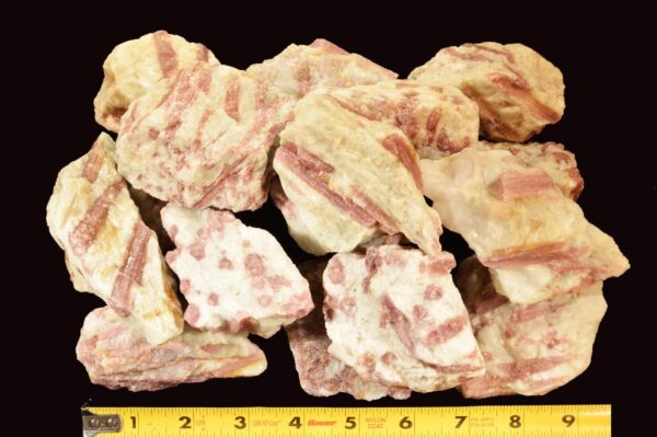 PINK TOURMALINE in QUARTZ 2 1/2" 4-7 Oz Raw Rock Mineral Specimen Heart Chakra Healing Crystal Rough Reiki Stone - Image 3