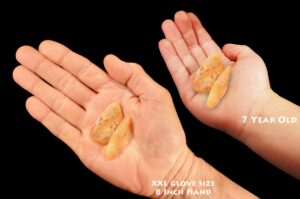 COPAL AMBER 1" 2 Pieces Raw Rock Mineral Specimen Solar Plexus Chakra Healing Crystal Natural Reiki Stone