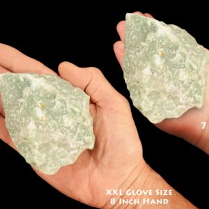 GREEN AVENTURINE 4" 1 Lb Lapidary Rough Extra Large Rock Mineral Raw Heart Chakra Healing Crystal Natural Mineral Specimen Reiki