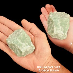 GREEN AVENTURINE 3 1/2" 8-12 Oz Lapidary Rough Extra Large Rock Mineral Heart Chakra Raw Crystal Natural Specimen Reiki Stone
