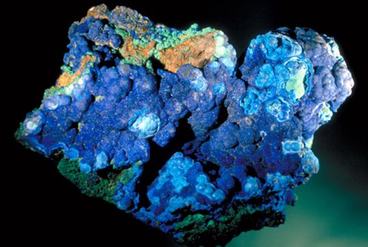 raw azurite chakra healing stone