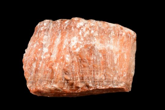 read and white calcite root chakra healing stone