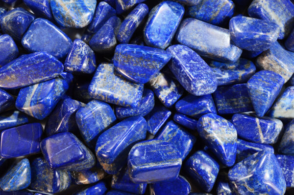 LAPIS LAZULI Pendant 1" Sterling Silver Polished Rock Mineral Root Chakra Crystal Stone Natural Rough Specimen Reiki - Image 3