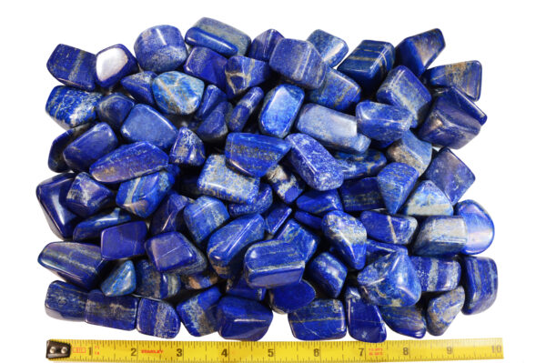LAPIS LAZULI Pendant 1" Sterling Silver Polished Rock Mineral Root Chakra Crystal Stone Natural Rough Specimen Reiki - Image 2