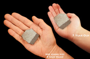 SILVER HEMATITE 2" 4-7 Oz Raw Rock Mineral Lapidary Rough Silver Root Chakra Crystal Natural Specimen