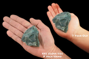 GREEN JASPER 2 1/2" 4-7 Oz Raw Heart Chakra Crystal Rock Mineral Specimen Reiki Stone